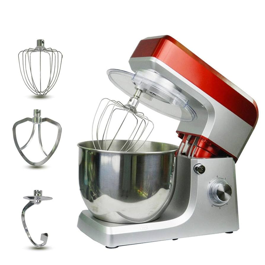 Stand Mixer for Baking 6 Speed 1500W Tilt-Head Food Mixer